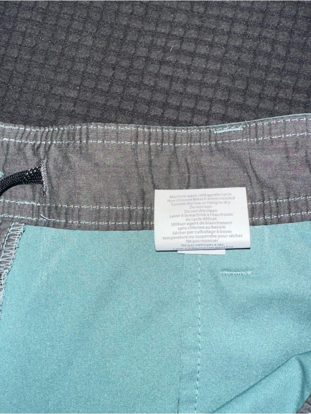 O Neill Hybrid Shorts Mens Size 34 Aqua Performance Stretch Casual - Picture 5 of 7